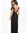 Women's Sexy / Club / Casual / Day Solid Sheath / Lace / Little Black Dress , Deep V Midi Polyester