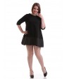 Women's Contrast Color A Line Mini Dress (More Colors)