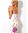 Women's Sexy Bodycon Beach Casual Party Print Slim Dress