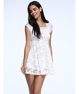 Women's Fashion Lace Sexy Dress